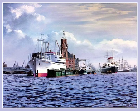 Die "Cap San Diego" vor Kehr_Wieder