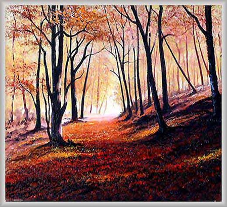 Buchen im Herbst