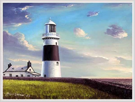 Mine Head Ist ein vierstufiger frei stehender Leuchtturm im county Watford,Irland.
