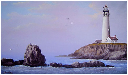 Pigeon Point, einer der schönsten Leuchttürme an der Pazifikküste