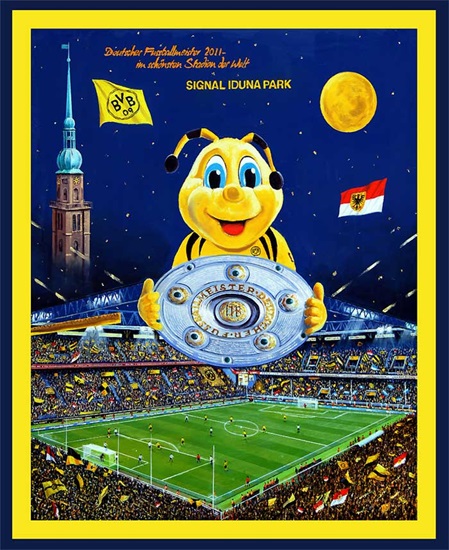 2011 wurde der BvB deutscher Fussball-Meister
